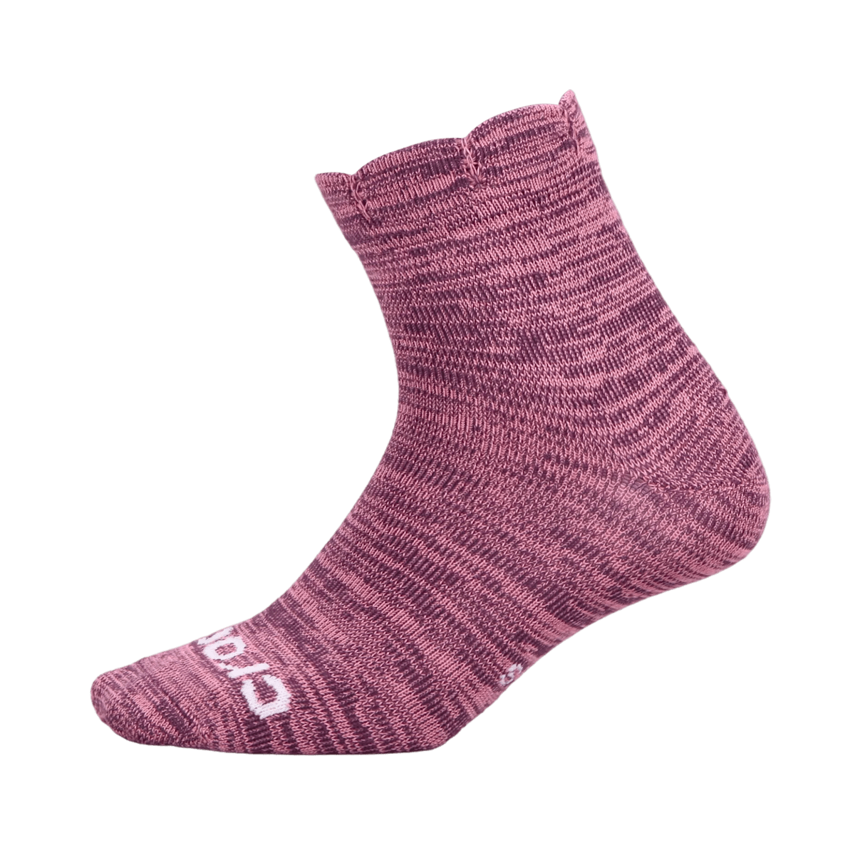 Scallop Puff Socks 3PK