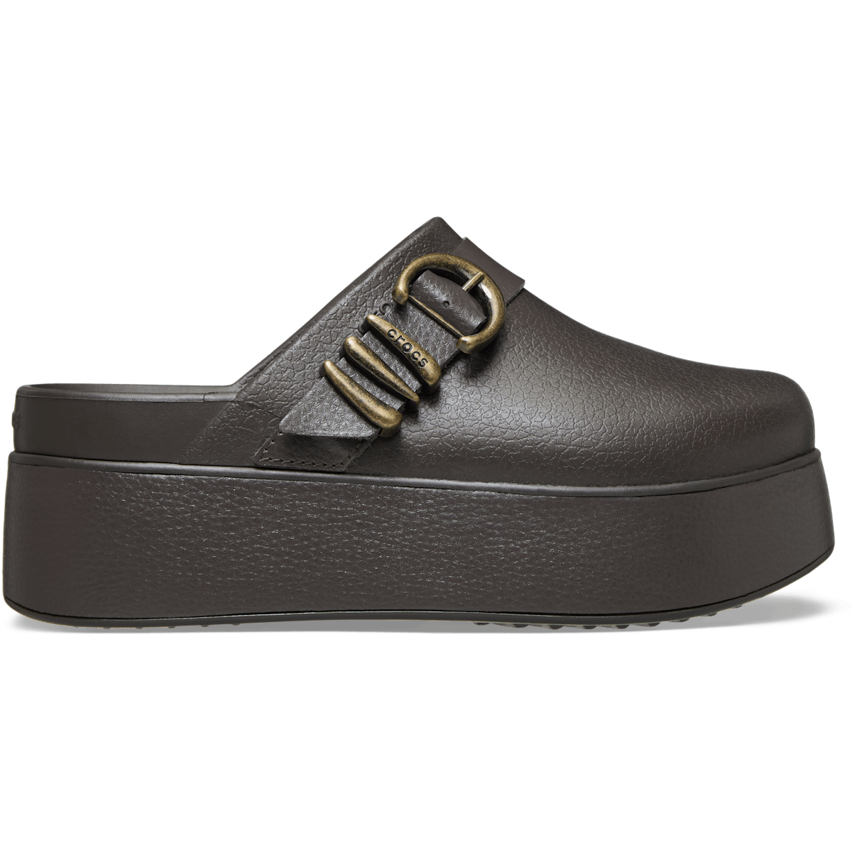 Dylan Platform Boho Buckle Clog