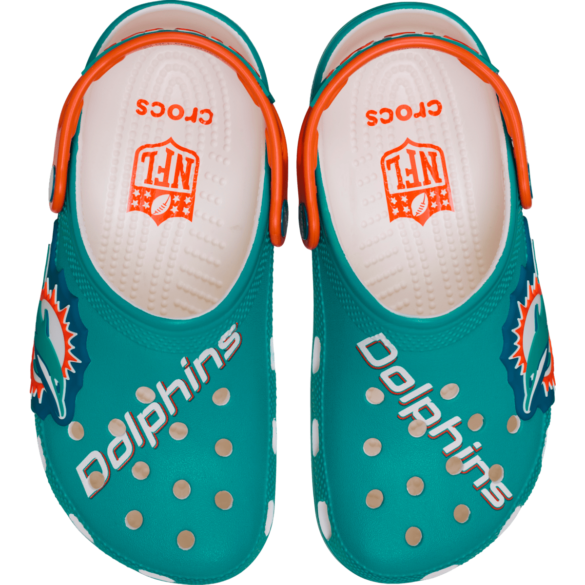 Kids' NFL Miami Dolphins Graphic Classic Clog
