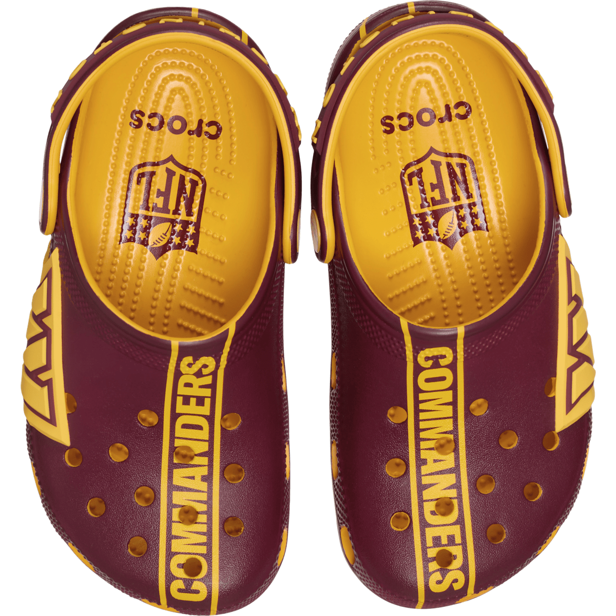 Kids' NFL Washington Commanders Graphic Classic Clog