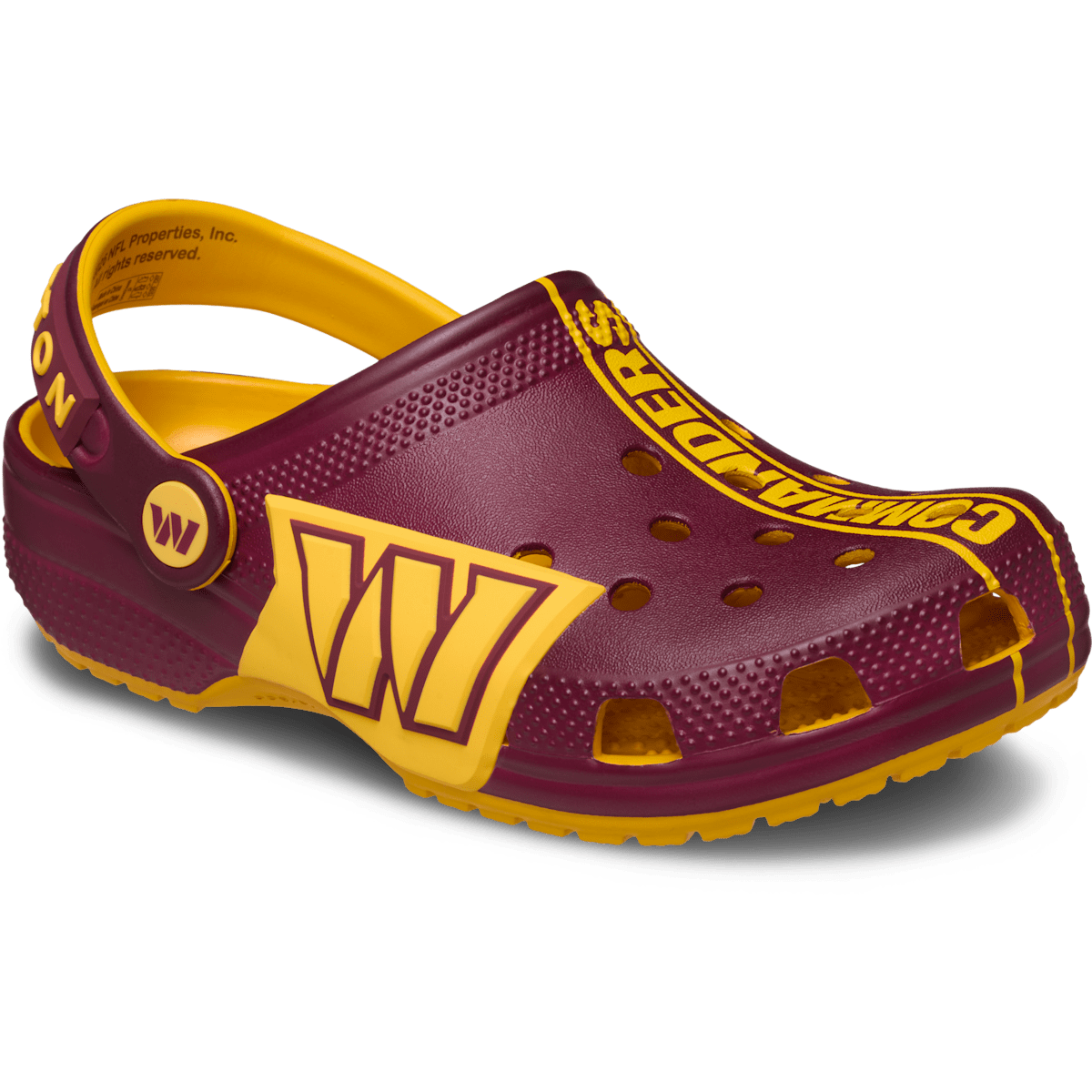 Kids' NFL Washington Commanders Graphic Classic Clog