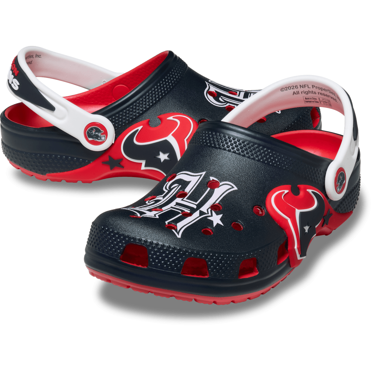 Kids' NFL Houston Texans Graphic Classic Clog