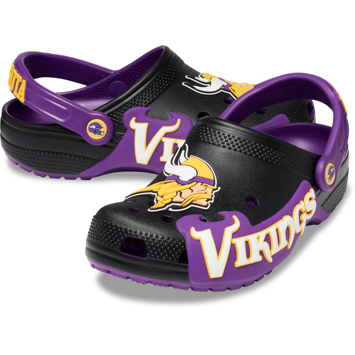 Kids' NFL Minnesota Vikings Graphic Classic Clog