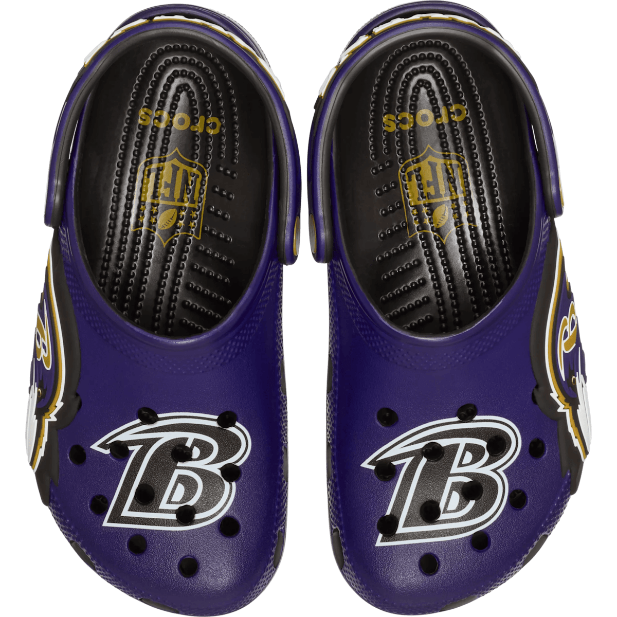 Kids' NFL Baltimore Ravens Graphic Classic Clog