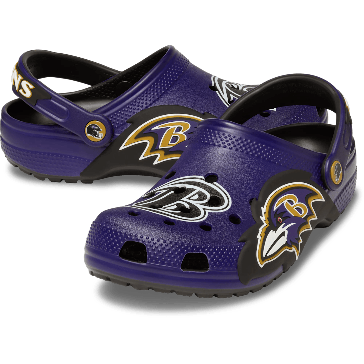 Kids' NFL Baltimore Ravens Graphic Classic Clog
