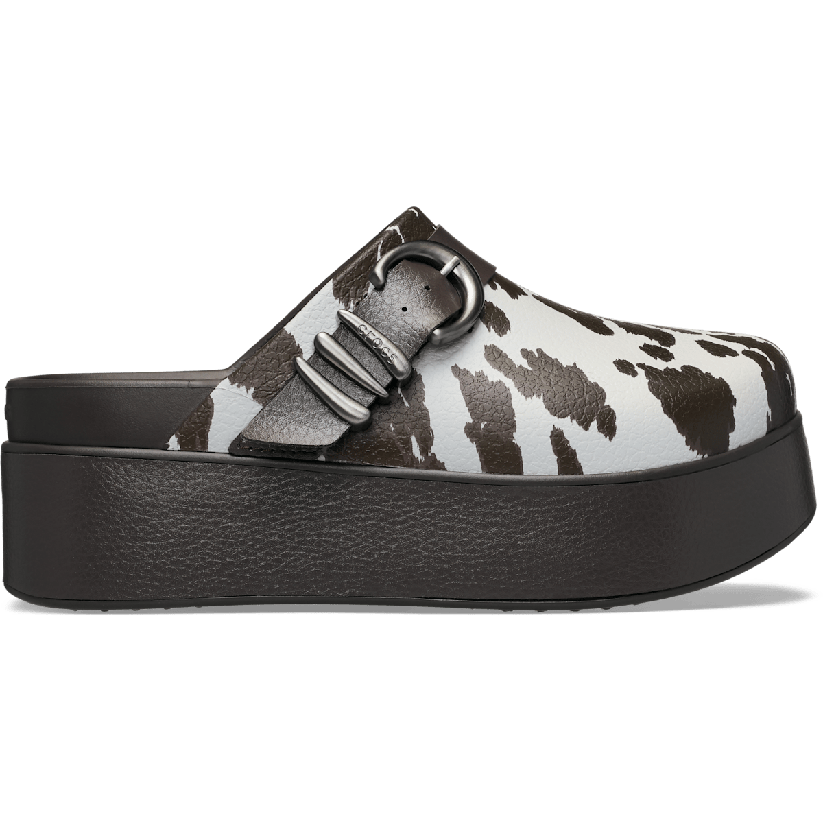 Dylan Platform Animal Buckle Clog