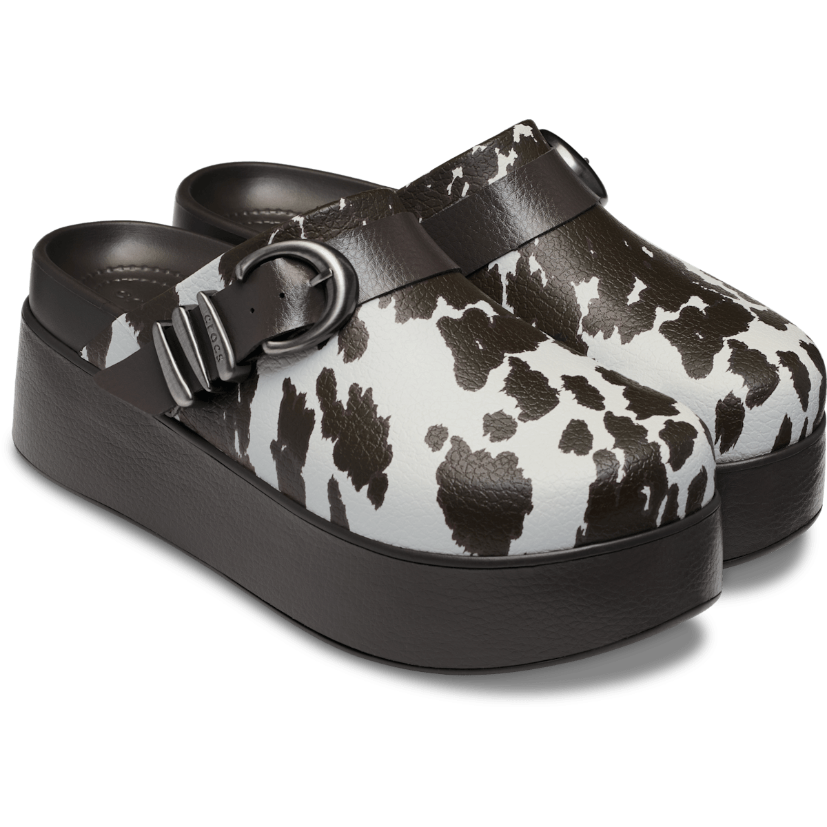 Dylan Platform Animal Buckle Clog