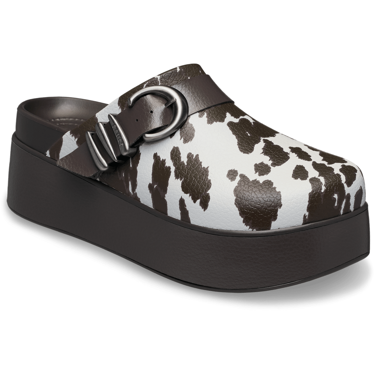 Dylan Platform Animal Buckle Clog