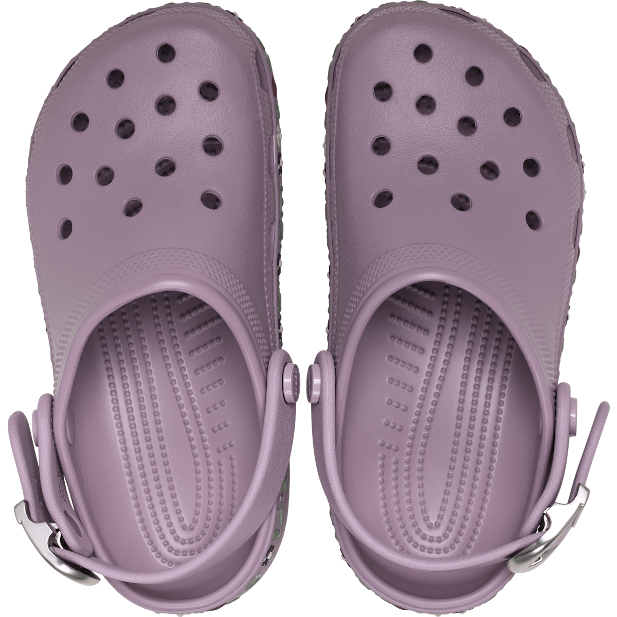 Classic Floral Buckle Clog