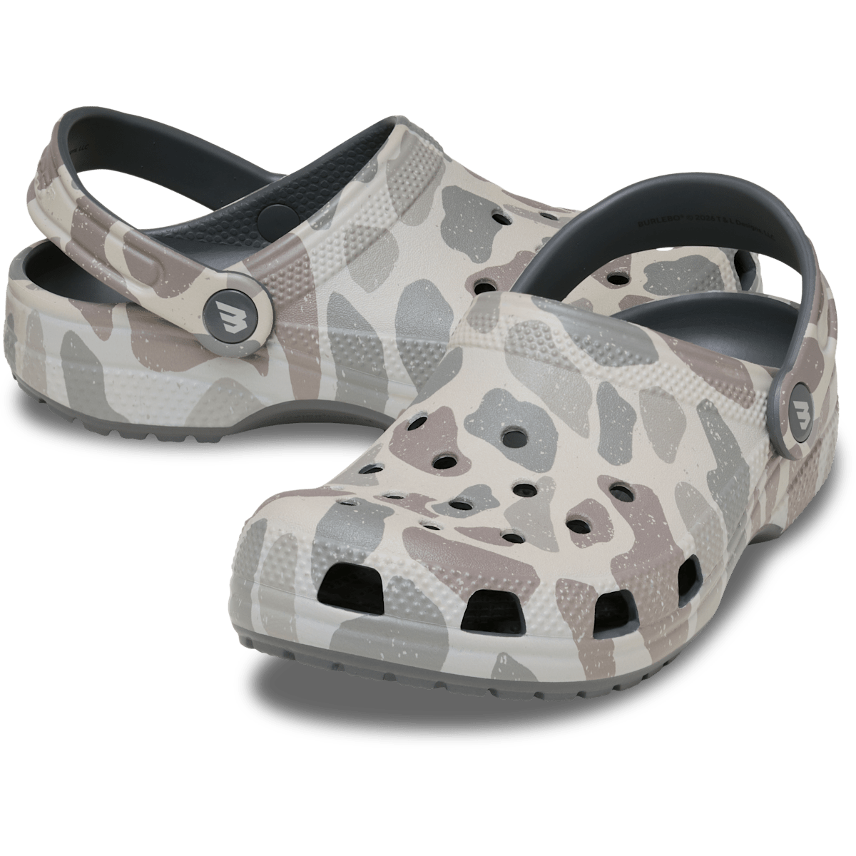 Kids’ BURLEBO Deer Camo Classic Clog