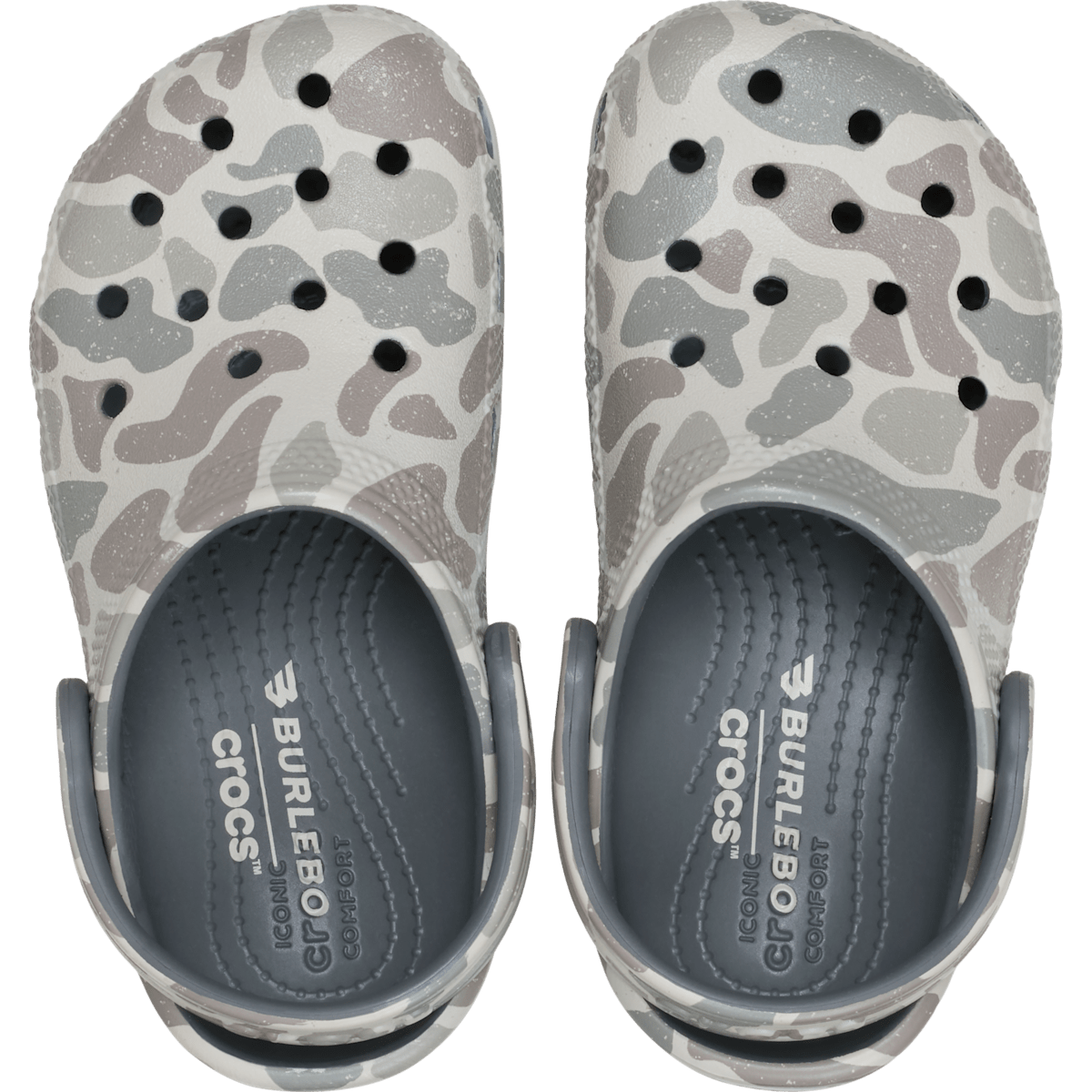 Toddler BURLEBO Deer Camo Classic Clog