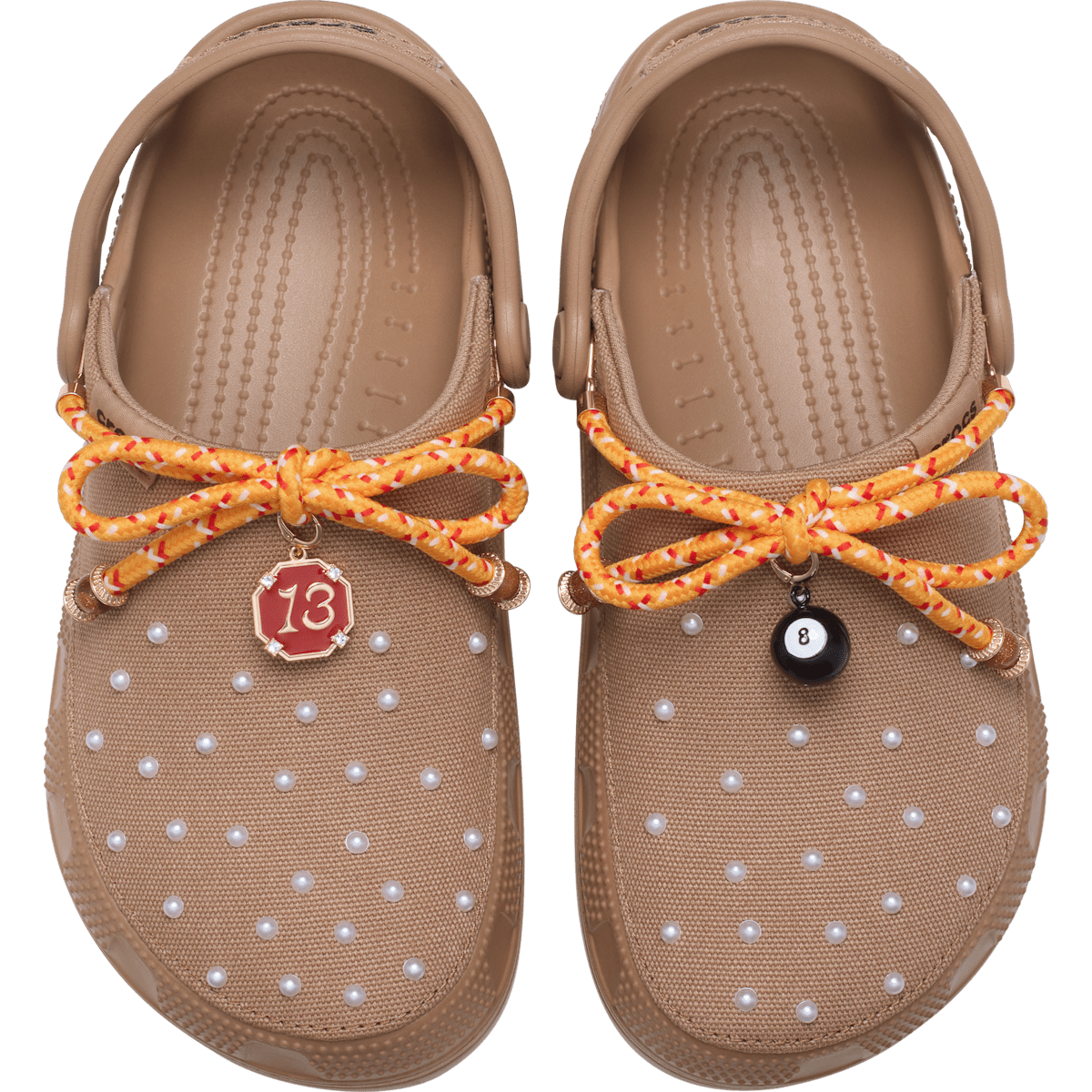 Tiny Pearls Shoe Bling