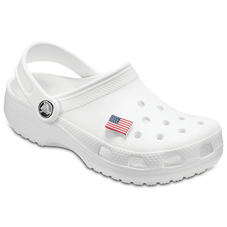 American Flag Jibbitz Shoe Charm - Crocs