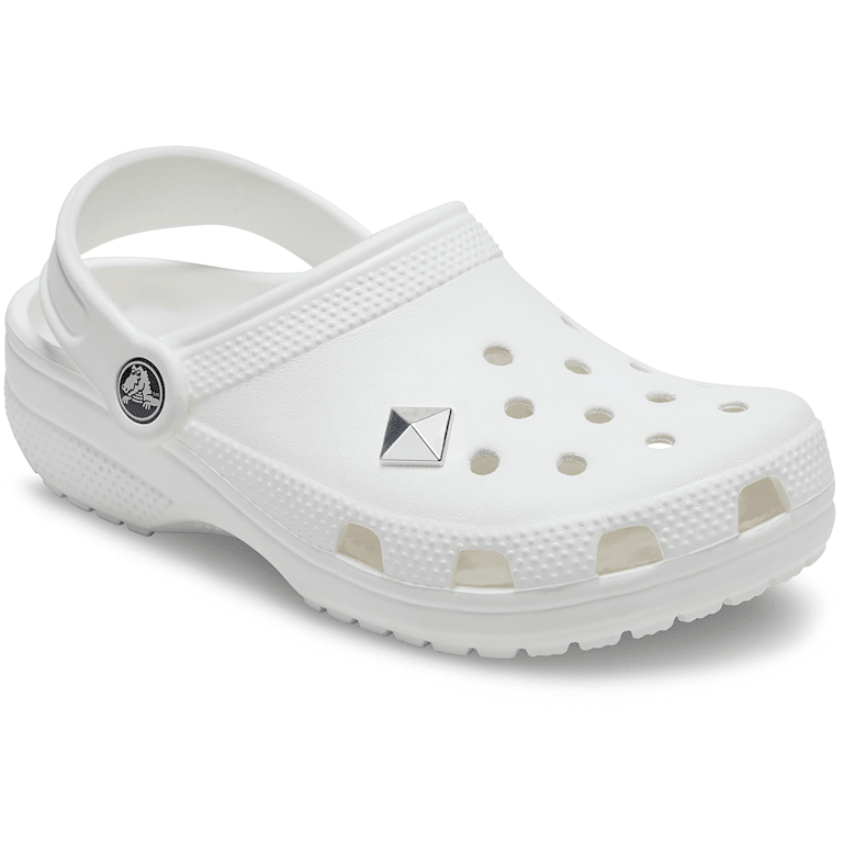 Silver Square Stud Jibbitz™ charms - Crocs