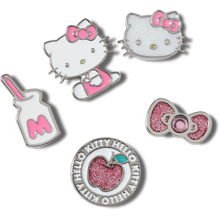 hellococo Hello Kitty Elevated 5 Pack Jibbitz™ charms - Crocs