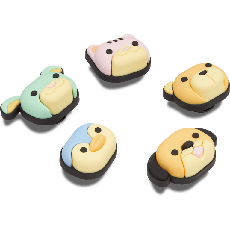 アクセサリーその他 Lights Up Food Friends 5 Pack Jibbitz - Crocs - Pvc - Multic Crocs Light-Up Food Friends 5-Pack Jibbitz Croc Charms