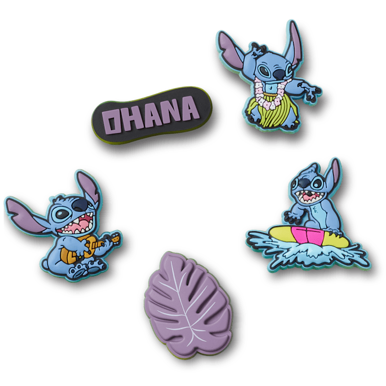 Stitch Tropical 5 Pack Jibbitz™ charms - Crocs