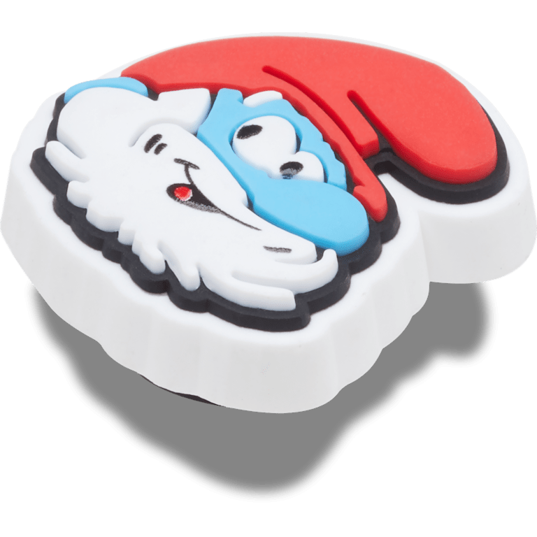 スマ一フM⭐　 クロックス公式】スマーフ パパ・スマーフ | ジビッツ チャーム