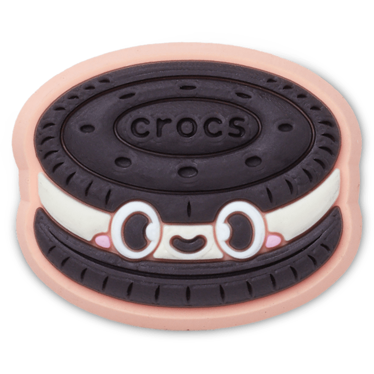 Cookie Chocolate Cookie with Smile Jibbitz™ charms - Crocs