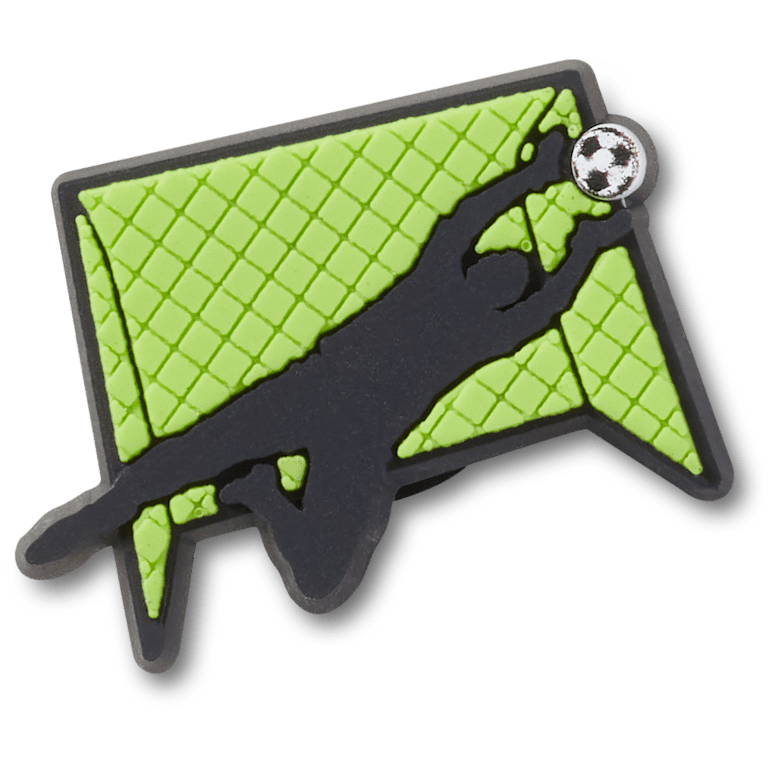 クロックス公式】サッカー ゴーリー | ジビッツ チャーム