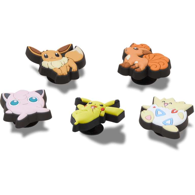 クロックス公式】ポケモン キャラクター 5 パック | ジビッツ チャーム