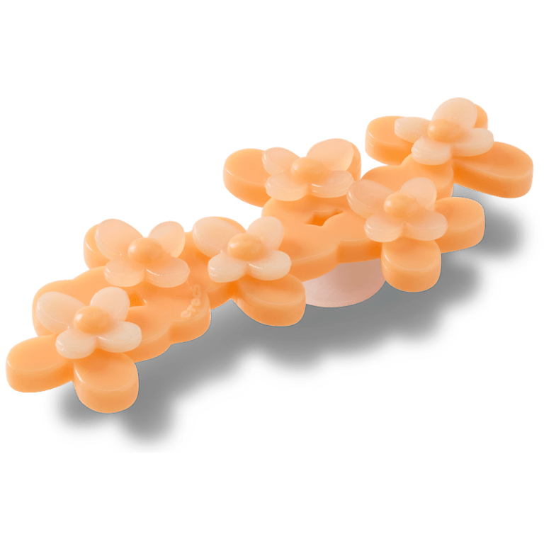 クロックス公式】ブルーミング オレンジ フローラル | ジビッツ