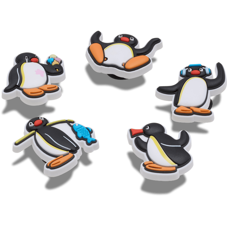 クロックス公式】ピングー 5 パック | ジビッツ チャーム