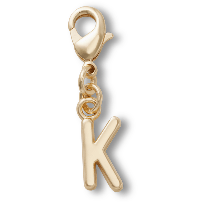 Gold Letter K Charm Jibbitz™ charms - Crocs