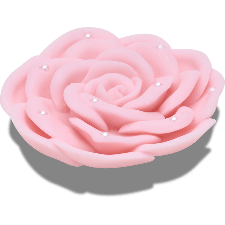アクセサリー rose Pink Rose With Pearls Jibbitz™ charms - Crocs