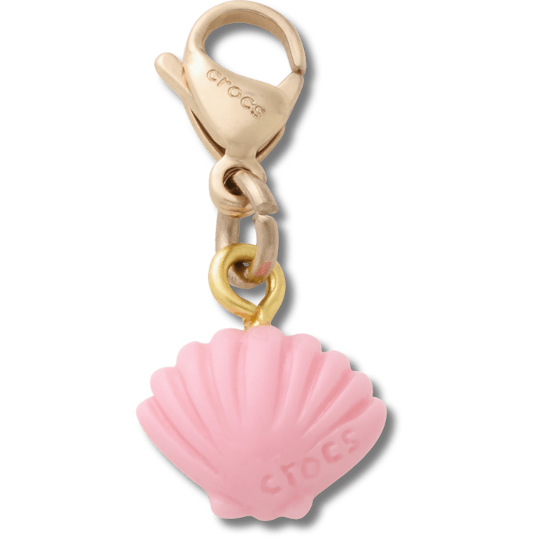 希少　♡ピンクアメジスト♡ サメ Shark 海シリーズ　カービング 金運 Pink Seashell Charm Jibbitz charm - Crocs