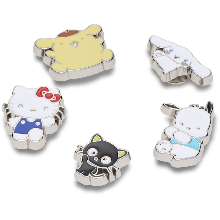 b'Hello KittyÂ® and Friends Elevated 5 Pack Jibbitz Shoe