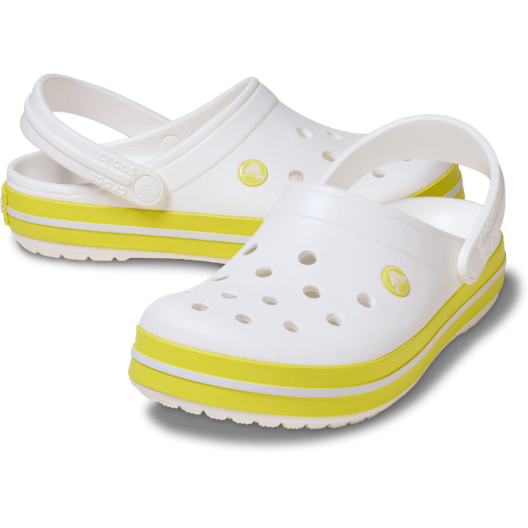 【Crocs】 正規品★ Crocband Clog White ★人気 Amazon.com | Crocs Unisex-Adult Crocband Clog, White/Blue