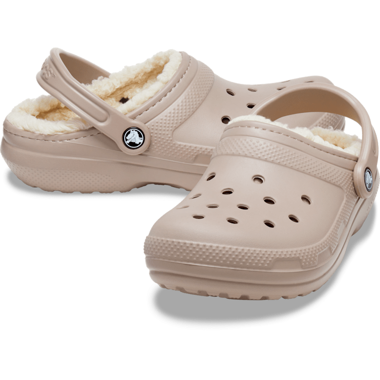 サンダル・ミュール CROCS Classic Lined Clog in White Buy Crocs White Classic Lined Clogs from Next USA