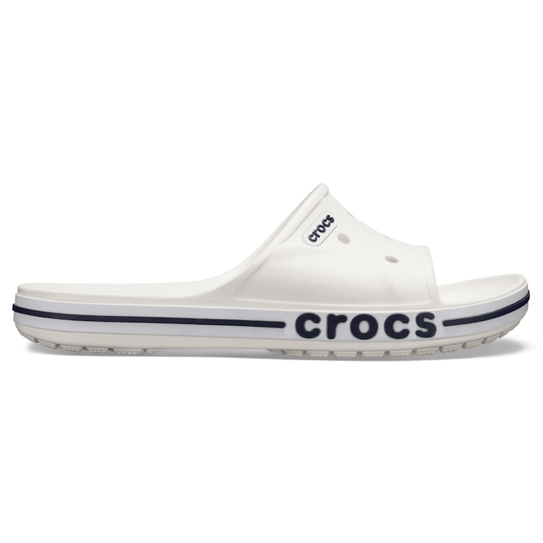 GBRS GROUP ファーストライン Crocs Men's Slide Sandal, Slate Grey, 6 Women/4 Men : Amazon