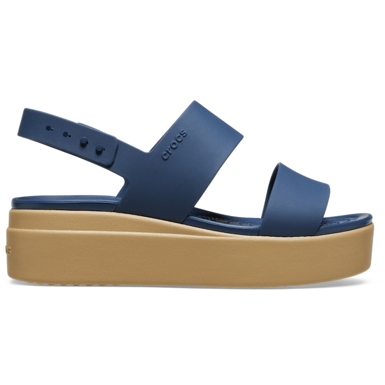 【新品】希少 クロックス crocs brooklyn mid wedge W7 新品】希少 クロックス crocs brooklyn mid wedge W7