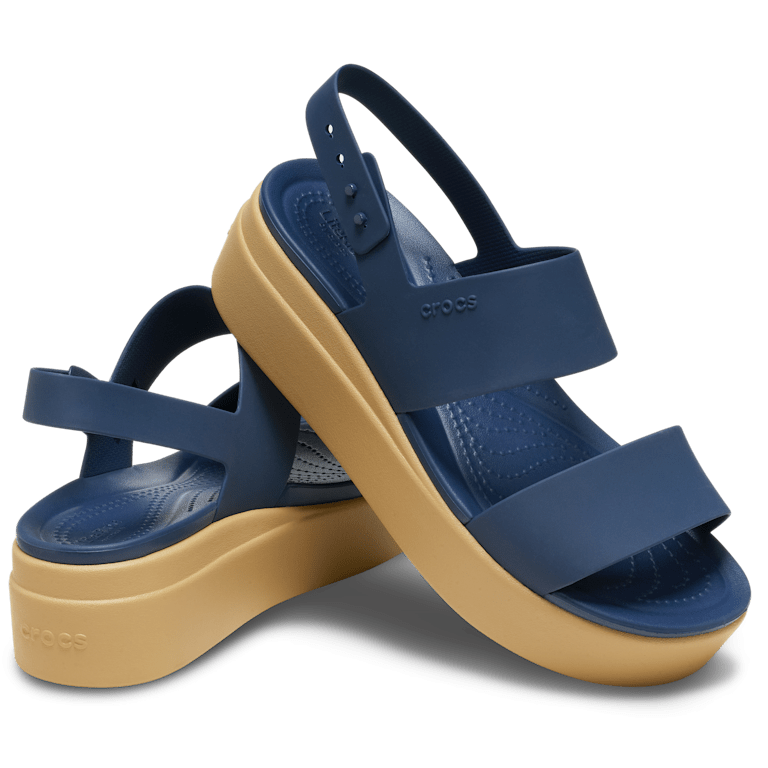 【新品】希少 クロックス crocs brooklyn mid wedge W7 新品】希少 クロックス crocs brooklyn mid wedge W7
