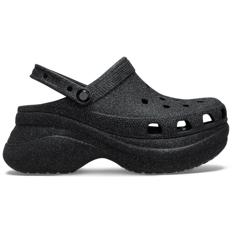 crocs bae glitter clgw 37 ブラック 厚底　グリッター Bae Glitter Clog - Crocs