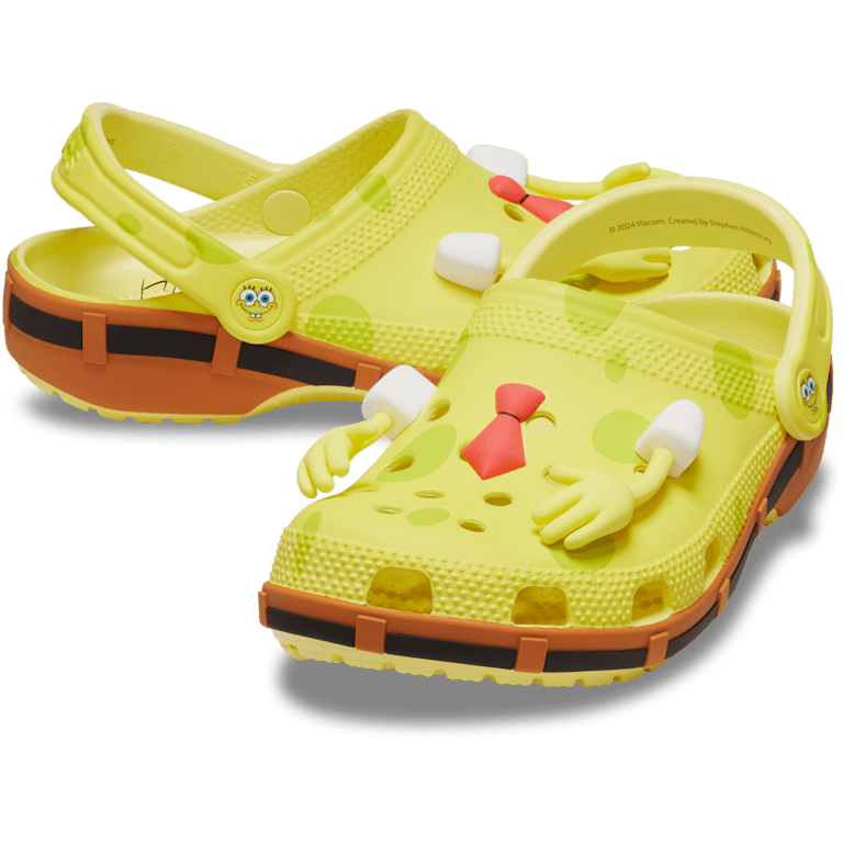 ！再値下げ！【新品未使用】crocs × Sponge Bobスポンジ ボブ クロックス公式】スポンジ・ボブ クラシック クロッグ｜レディース