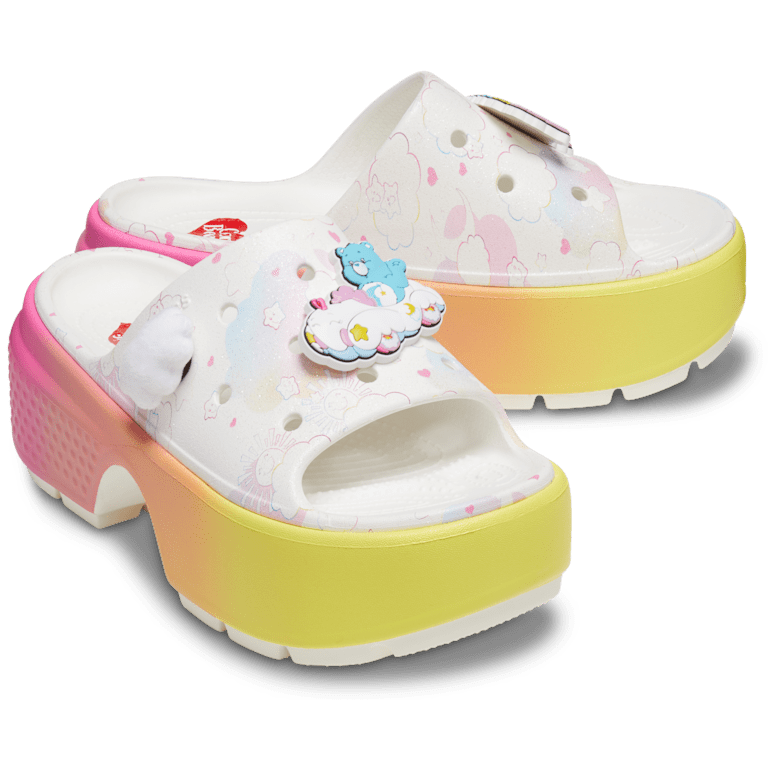 【CROCS】Care Bears STOMP SLIDE Care Bears Stomp Slide - Crocs
