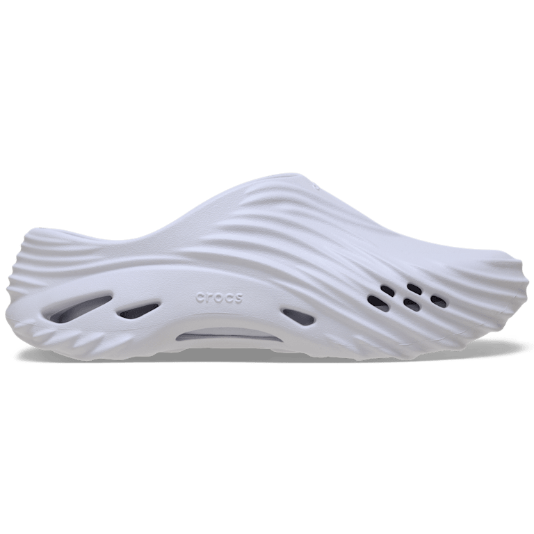 【極美品】CROCS クロックス　エコー ウェーブ　23cm. 白 厚底 crocs クロックス crocs【メンズ レディース サンダル】Echo Wave