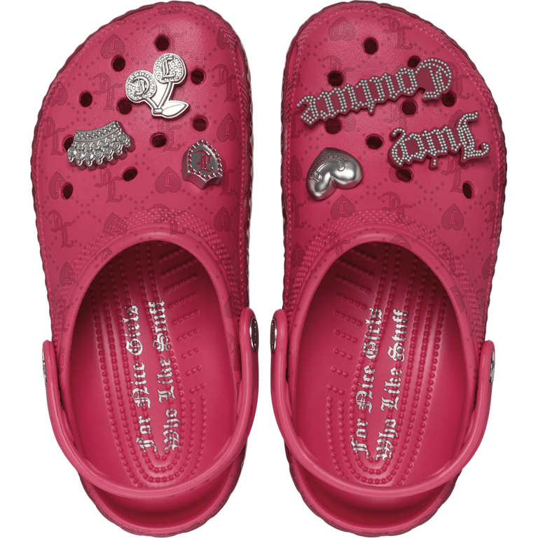 BUY Juicy Couture X Crocs новые шлепанцы 36 размер Pink
