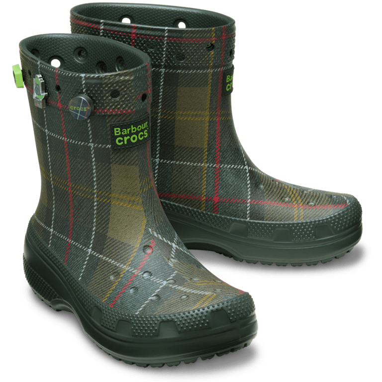 Barbour x Crocs Collection - RO Clog, Boot, & Barbour Jacket | Crocs