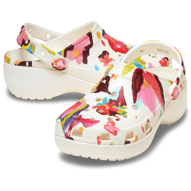 クロックス公式】クラシック ペインテッド フローラル