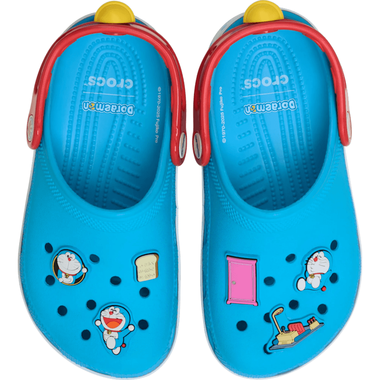 クロックス メンズ レディース サンダル CROCS ドラえもん クラシック クロッグ ユニセックス シューズ サボ キャラクター  どらえもん クロックス公式】【18～21cm】「ドラえもん」 クラシック クロッグ
