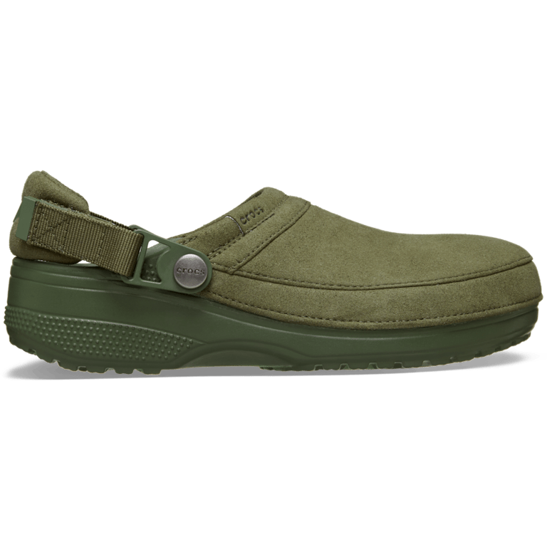 あいる Classic Crafted Vegan Suede Clog - Crocs