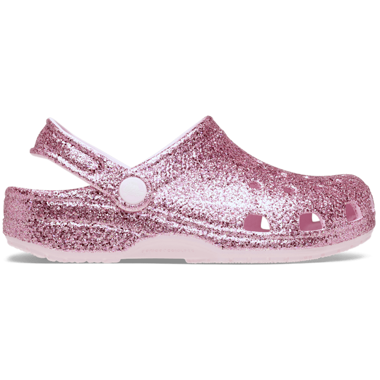 ♡ワリコー店舗キューピー Toddler Classic Chunky Glitter Clog - Crocs