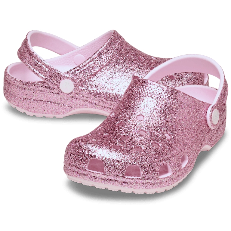 ★こうやん★ Toddler Classic Chunky Glitter Clog - Crocs