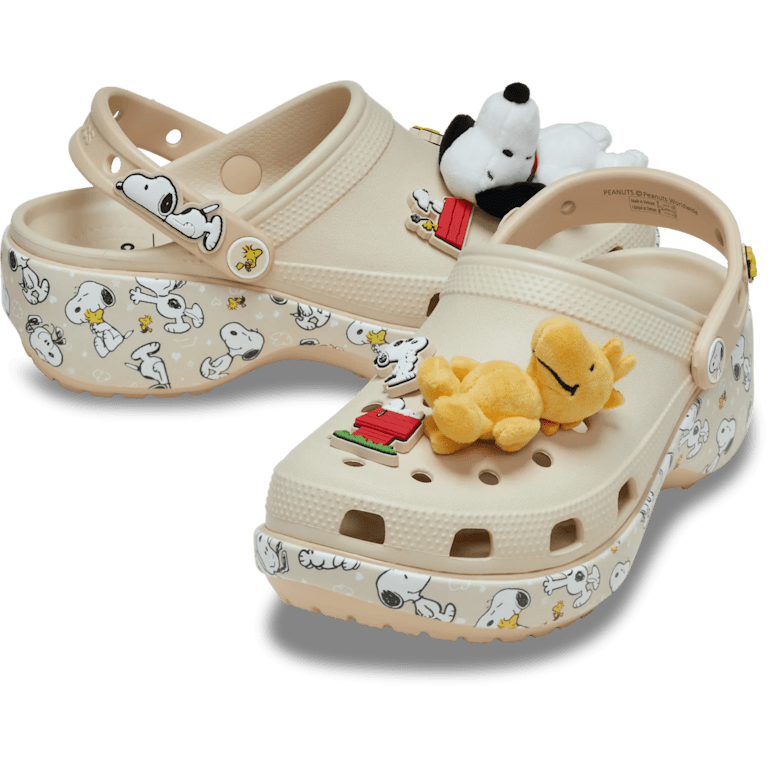 クロックス公式】ピーナッツ クラシック プラットフォーム クロッグ