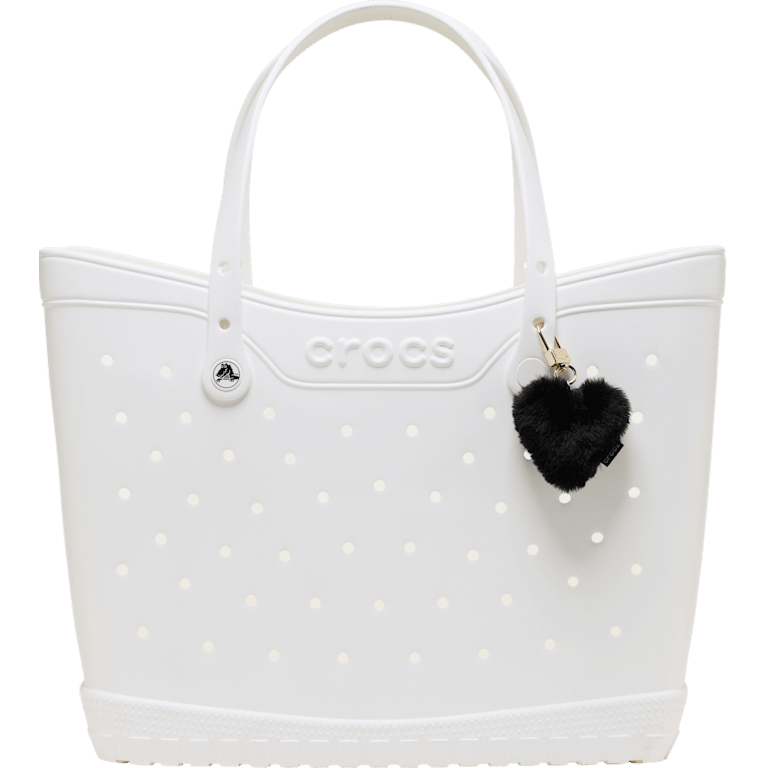 Plush Heart Bag Charm - Crocs