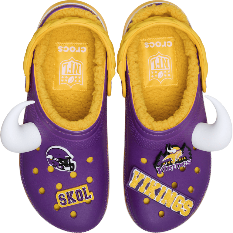 NFL Minnesota Vikings Classic Lined Clog - Crocs